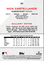2022 Topps Gallery Nick Castellanos #161