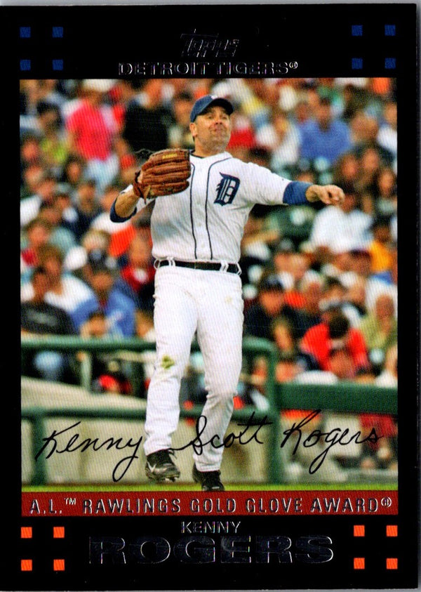 2007 Topps Red Back Kenny Rogers #304