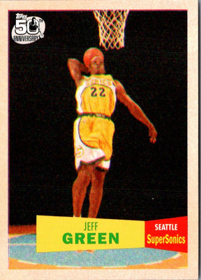 2007 Topps 1957-58 Variations Jeff Green #115