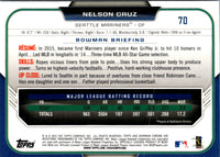 2015 Bowman Chrome Nelson Cruz #70