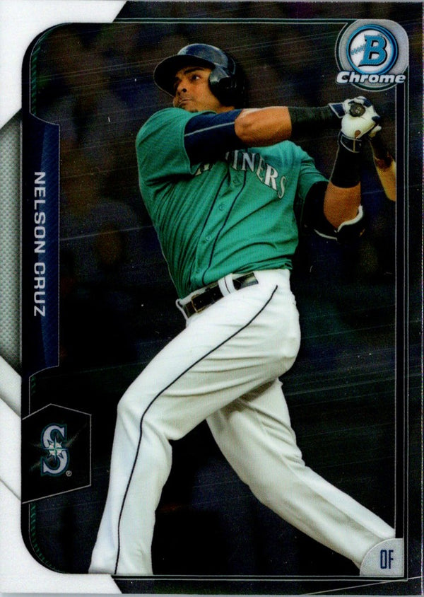 2015 Bowman Chrome Nelson Cruz #70