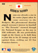 1996 Collector's Choice Gold Signature Hideo Nomo