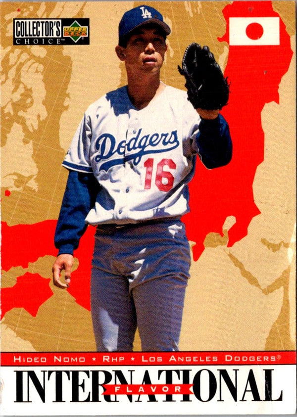 1996 Collector's Choice Gold Signature Hideo Nomo #332
