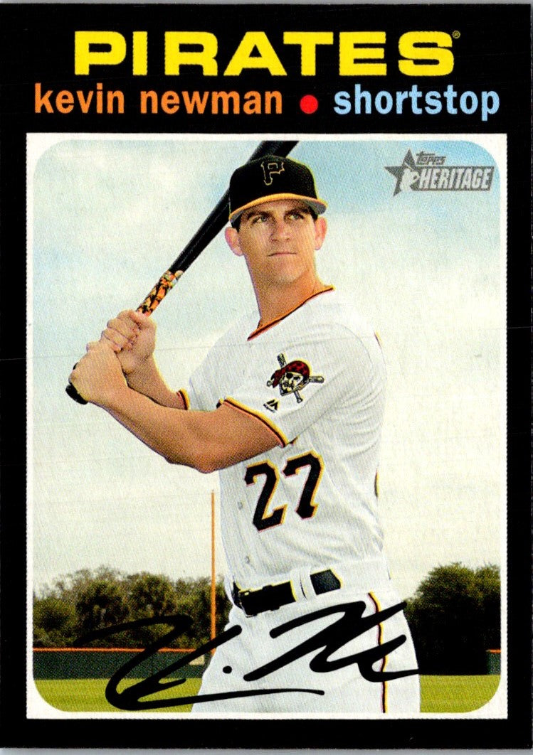 2020 Topps Heritage Kevin Newman