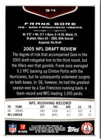 2009 Bowman Chrome Frank Gore #34