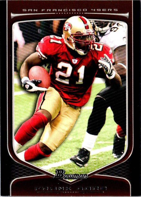 2009 Bowman Chrome Frank Gore #34