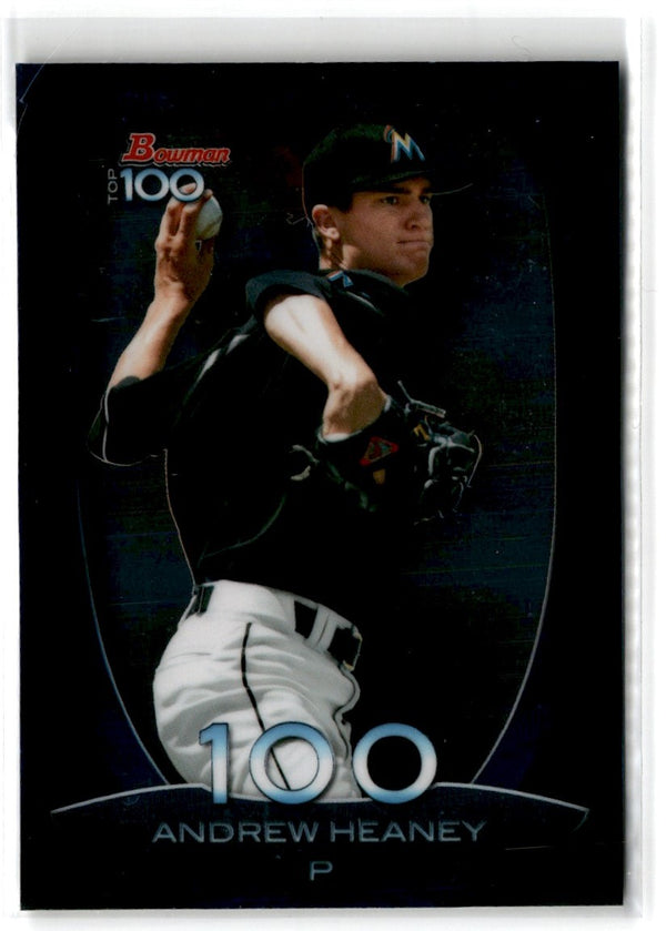 2012 Bowman Chrome Mini Andrew Heaney #BCA-AH