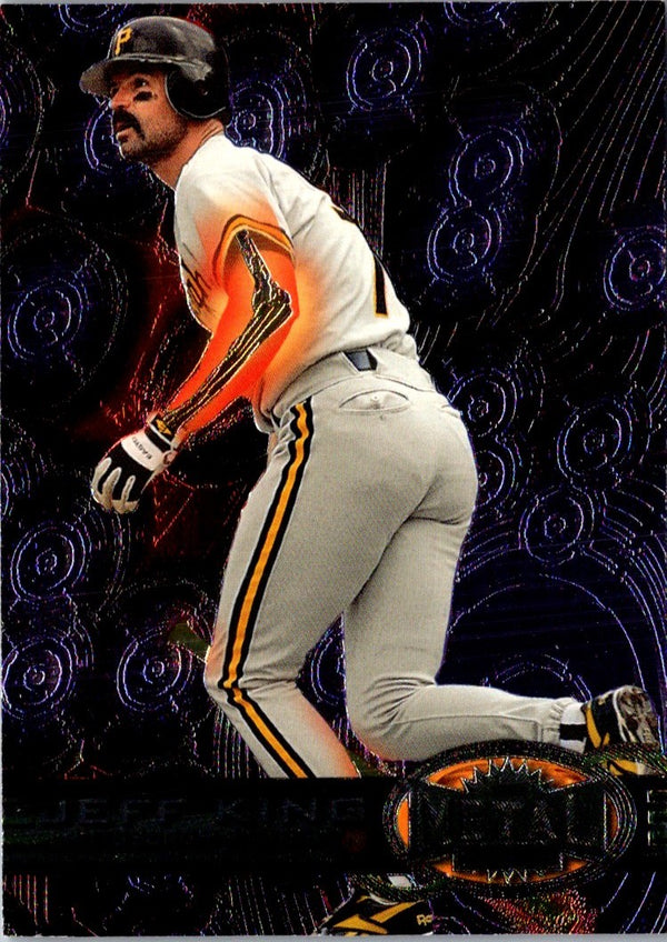 1997 Metal Universe Jeff King #239
