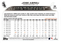 2022 Topps Jose Abreu #84