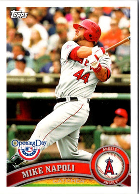 2011 Topps Opening Day Mike Napoli #97