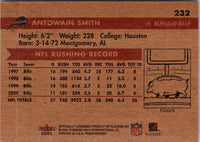 2001 Fleer Tradition Glossy Antowain Smith #232