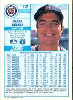 1989 Score Frank Tanana #112