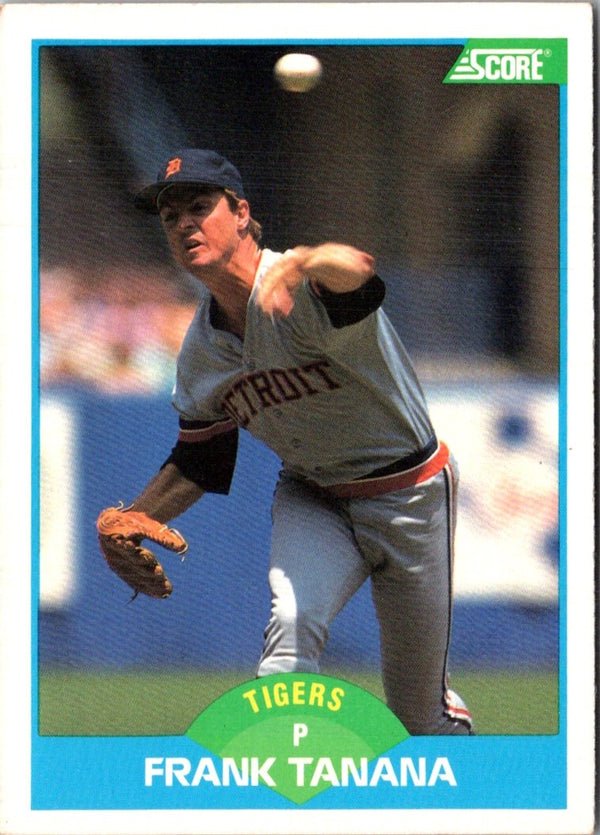 1989 Score Frank Tanana #112