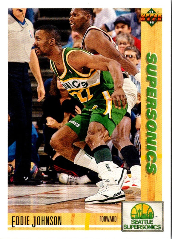 1991 Upper Deck Eddie Johnson #371