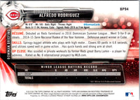2017 Bowman Prospects Alfredo Rodriguez #BP94