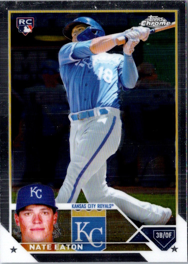 2023 Topps Chrome Nate Eaton