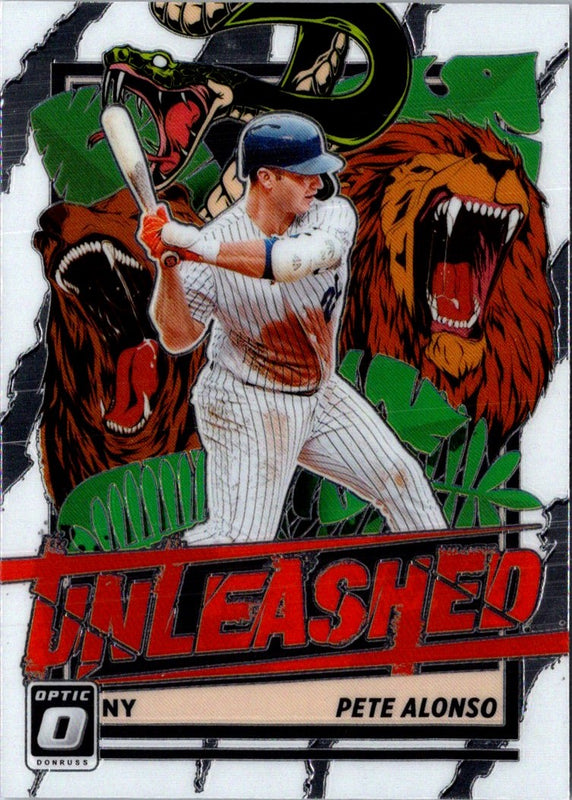 2021 Donruss Optic Unleashed Pete Alonso #UNL4