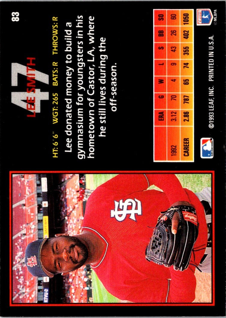 1993 Triple Play Lee Smith