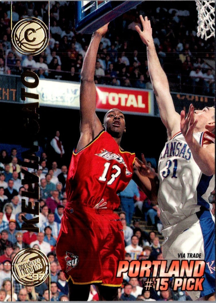 1997 Press Pass Double Threat Blue Kelvin Cato