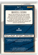 2021 Panini Diamond Kings Blue Marcell Ozuna