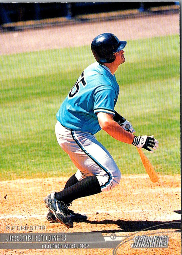 2003 Stadium Club Jason Stokes #110B