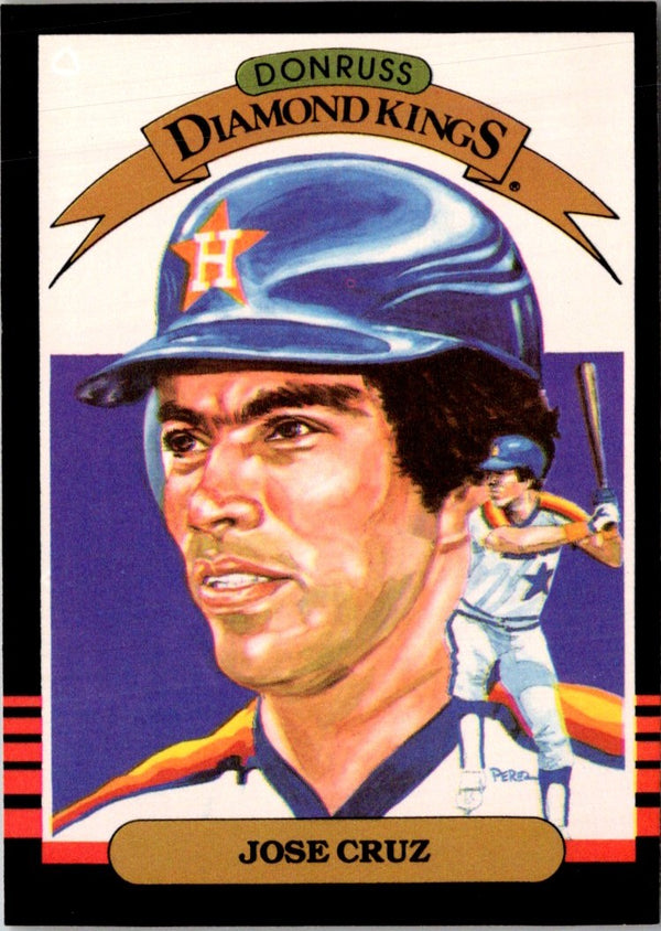 1985 Donruss Jose Cruz #20