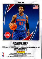 2021 Panini Immaculate Collection Blue Saddiq Bey #99