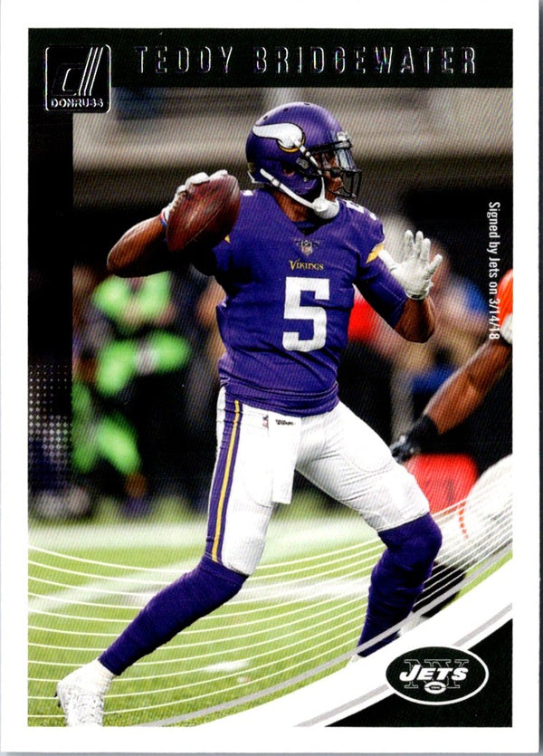 2018 Donruss Teddy Bridgewater #54