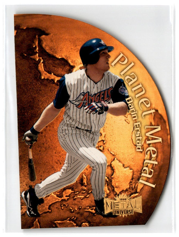 1999 Metal Universe Planet Darin Erstad #5PM