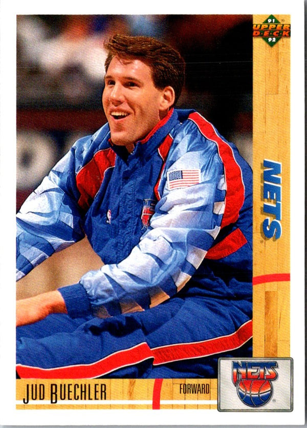 1991 Upper Deck Jud Buechler #334 Rookie