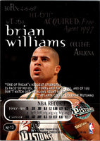 1997 SkyBox Brian Williams #180