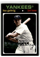 2012 Topps Archives Lou Gehrig