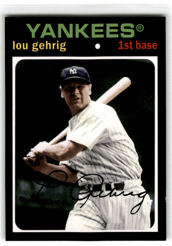 2012 Topps Archives Lou Gehrig #89