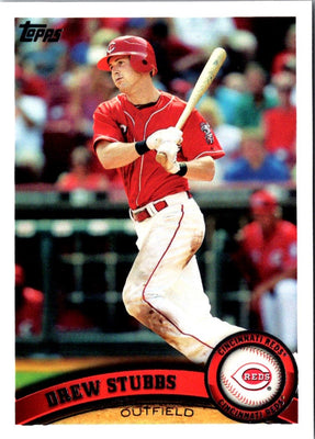 2011 Topps Drew Stubbs #349