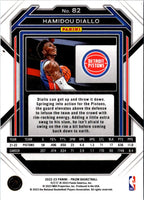 2022 Panini Prizm Blue Hamidou Diallo #82