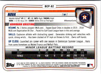 2020 Bowman Chrome Prospects Freudis Nova #BCP-82