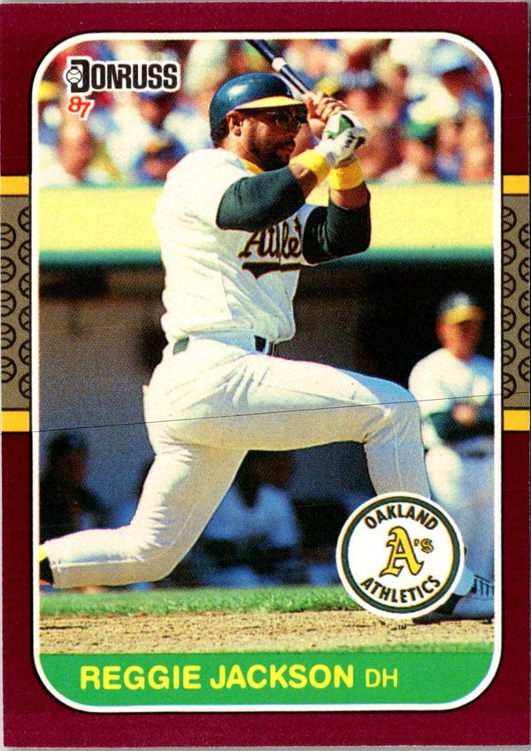 1987 Donruss Opening Day Reggie Jackson #22