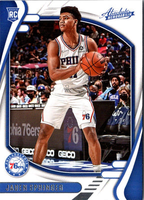 2021 Panini Chronicles Jaden Springer #224