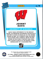 2022 Panini Chronicles Draft Picks Donruss Optic Rated Rookie Johnny Davis #14
