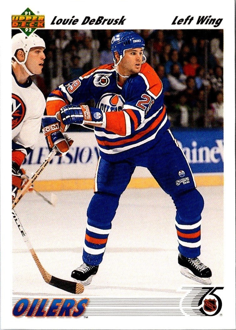 1991 Upper Deck Louie DeBrusk