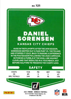 2021 Donruss Press Proof Red Daniel Sorensen #121