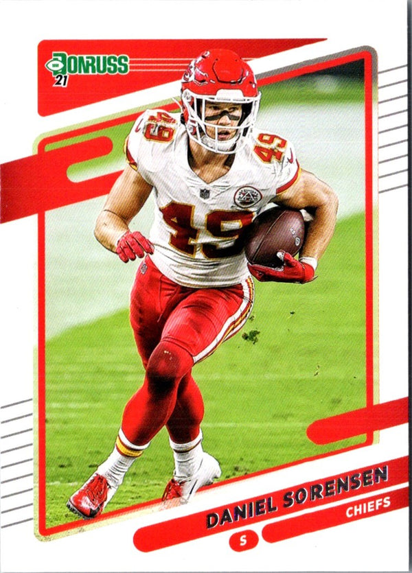 2021 Donruss Press Proof Red Daniel Sorensen #121