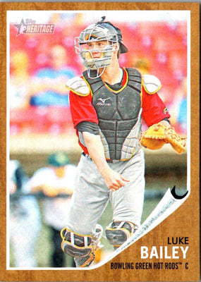 2011 Topps Heritage Minor League Luke Bailey #56
