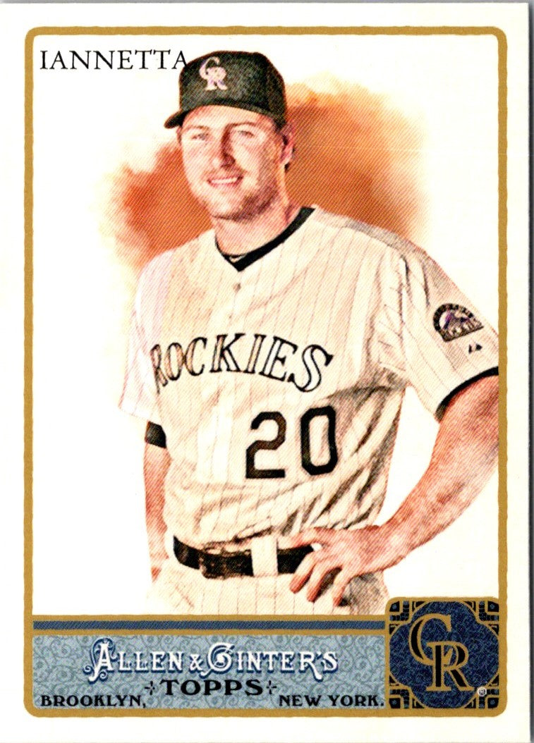 2011 Topps Allen & Ginter Chris Iannetta