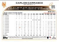 2022 Topps Carlos Carrasco #633