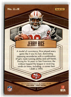 2020 Panini Legacy Lasting Legacies Jerry Rice #LL-JR