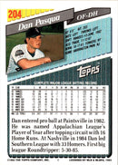 1993 Topps Inaugural Marlins Dan Pasqua