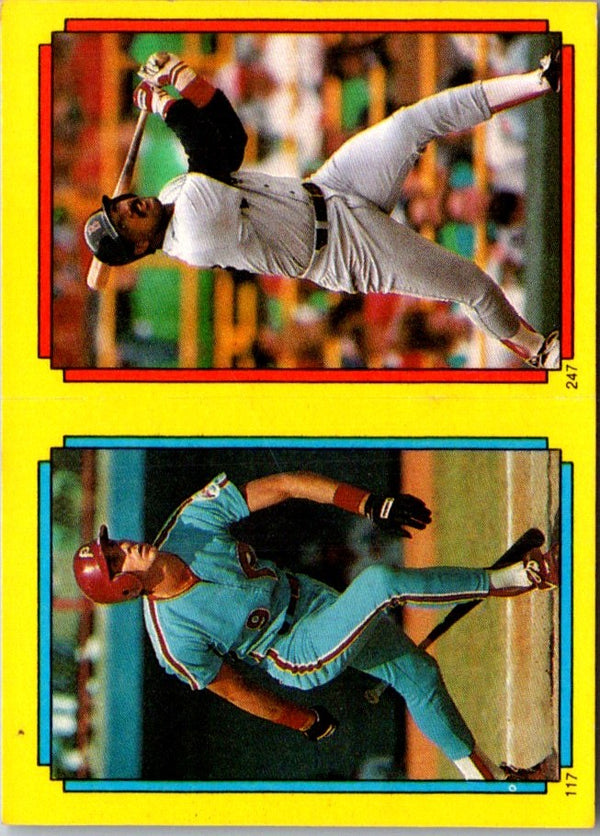 1988 Topps Stickers Super Star Backs Mark McGwire #36