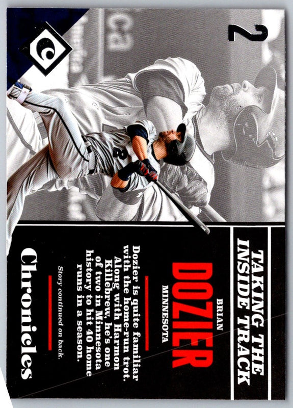 2017 Panini Chronicles Brian Dozier #91