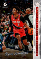2021 Panini Chronicles Keon Johnson #255